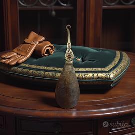 Antico bottom hook e calzascarpe vittoriano