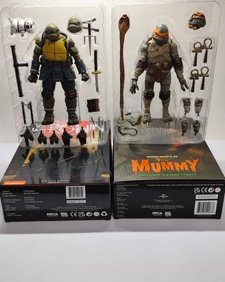 Set di due Action Figure Tartarughe Ninja NECA