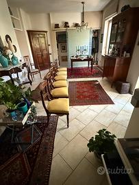 Sedie in mogano stile inglese