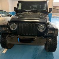 Paraurti uso gravoso ant + post jeep wrangler tj