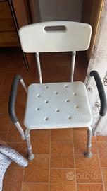 Sedia per doccia per disabili
