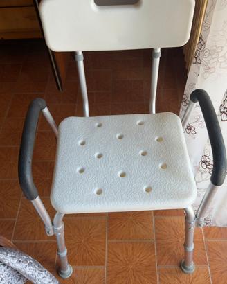 Sedia per doccia per disabili
