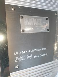 Amplificatore auto Impact LK 454 4 cannali