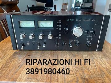 Riparazione/revisione impianti hi fi vintage 