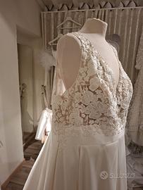 Nuovo vestito da sposa tg 50