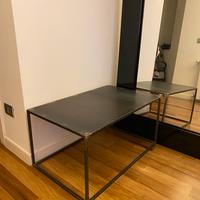 tavolino basso in ferro