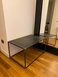 tavolino basso in ferro