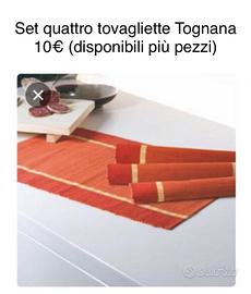 Set quattro tovagliette tognana