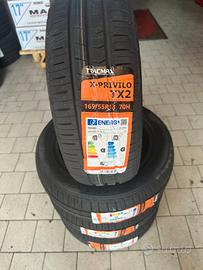 4 PNEUMATICI NUOVI 165/55R13 TRACMAX X FIAT 500/60