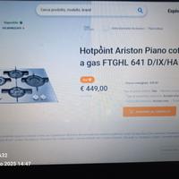 Piano cottura hot point ariston