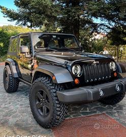 Jeep wrangler jk 2 porte del 2008 diesel