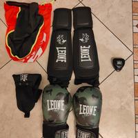 Set da boxe Leone