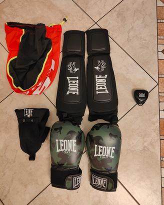 Set da boxe Leone