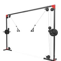 Stazione pulegge a portale per palestra casalinga
