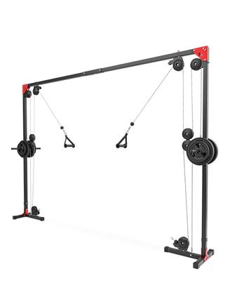 Stazione pulegge a portale per palestra casalinga
