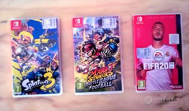 Set di 3 videogiochi per Nintendo Switch