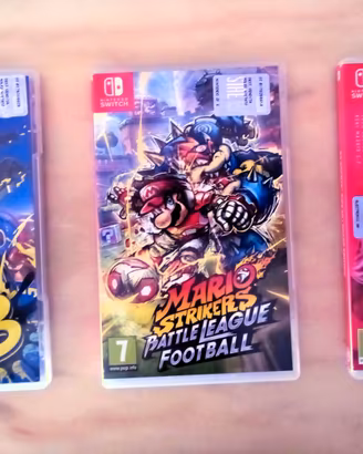 Set di 3 videogiochi per Nintendo Switch