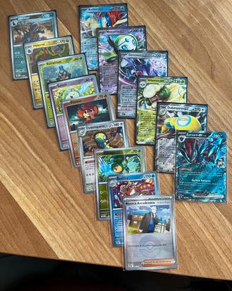 Pokémon TCG Lotto 6 EX + 9 carte Reverse Pokeball