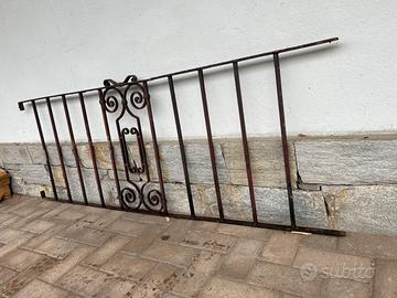 Barriera ringhiera ferro