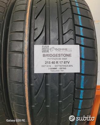 Gomme estive usate 215/40 17 87V