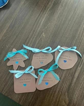 Decorazioni tavolo battesimo con frasi
