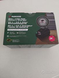 caricabatterie parkside 20v 4,5a con scontrino 
