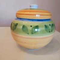 Biscottiera di ceramica