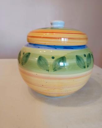 Biscottiera di ceramica