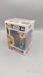 Funko Pop + custodia STAR WARS C-3PO 64