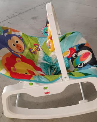 Poltroncina dondolo massaggiante Fisher Price 