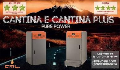 Caldaia a pellet CTL 35 kW NUOVA – Cantina Plus 