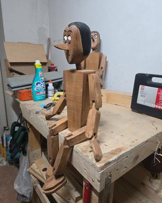 pinocchio artigianale 