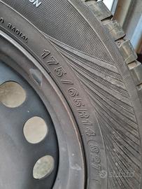 Yokohama gomme cerch invernali lancia y 175-65-14 