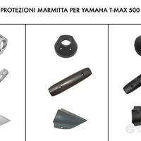 Kit 3 protezioni marmitta yamaha t-max 500 530