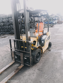 Muletto caterpillar diesel 25 ql