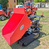 Motocarriola Dumper 500kg rib. idraulico