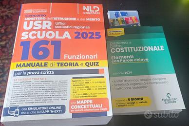 Manuale teoria e quiz USR scuola 2025 
