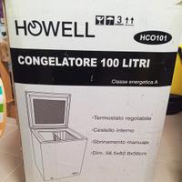 congelatore Howell 100 litri Nuovo... classeA 