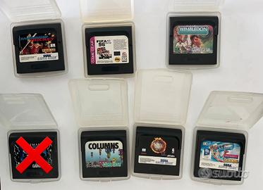 Cartucce sega game gear