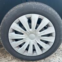 4 cerchi in ferro da 16 volkswagen  gomme205/55/16