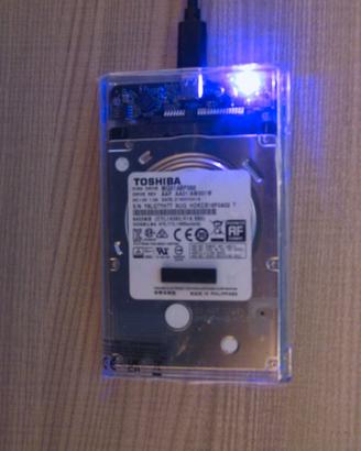 Hard Disk Esterno 500GB Portatile