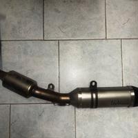 Marmitta leovince con cat yamaha mt 125