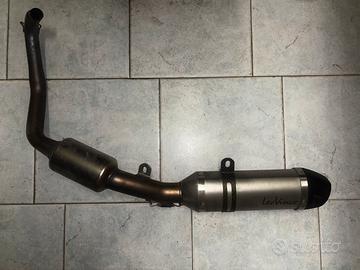 Marmitta leovince con cat yamaha mt 125