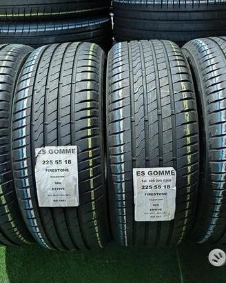 4 gomme 225 55 18 FIRESTONE RIF997/1482