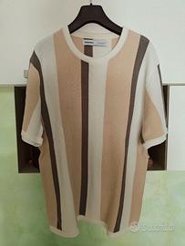 T-shirt in maglia Bershka