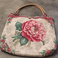 borsa in cretonne fatta a mano 