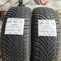 2 PNEUMATICI 185/65 R14 KUMHO 4 STAGIONI
