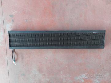 Display cartello indicatore percorso autobus linea