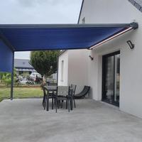 Pergola retrattile a tela PYRITE