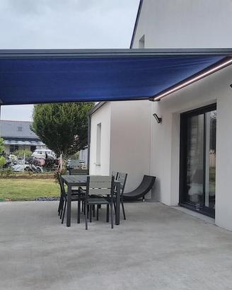 Pergola retrattile a tela PYRITE